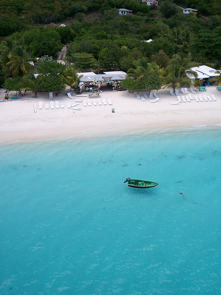 st john boat charters usvi bvi one love aerial